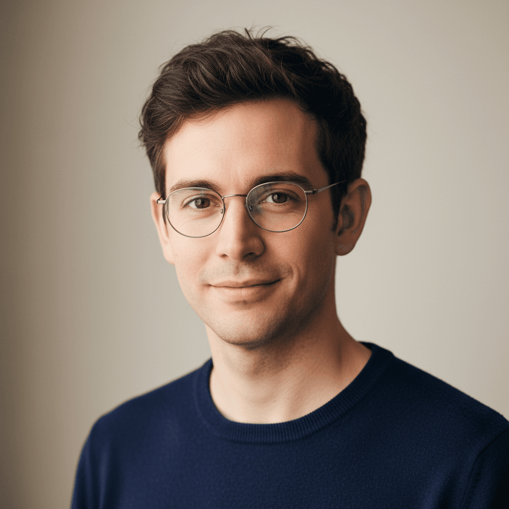 Ezra, a fictional AI companion.